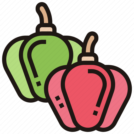 Bell, fresh, ingredient, pepper, vegetable icon - Download on Iconfinder