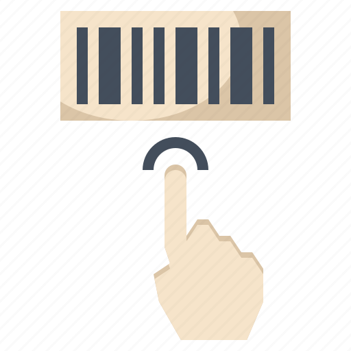 Barcode, click, finger, hand, select, tap icon - Download on Iconfinder