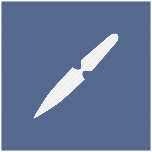 Blade, blue, knife, square, sword, weapon icon - Download on Iconfinder