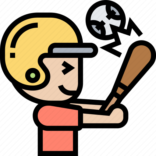 Homerun, batter, hit, baseball, tournament icon - Download on Iconfinder