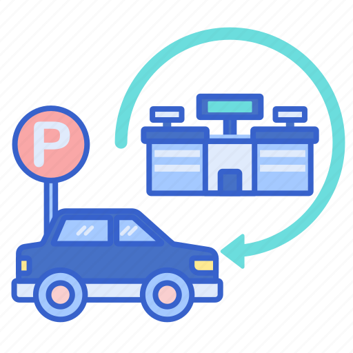 Ballpark, car, parking, transport icon - Download on Iconfinder