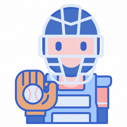 Baseball, catcher, games, sports icon - Download on Iconfinder