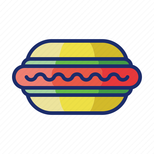 Baseball, food, hot dog icon - Download on Iconfinder