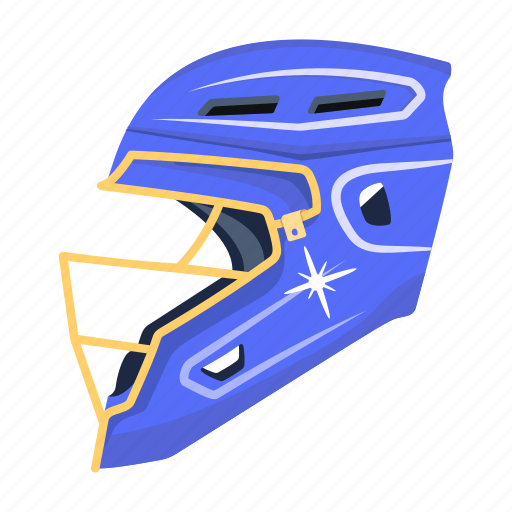 Helmet, headwear, baseball helmet, headgear, batting helmet icon - Download on Iconfinder