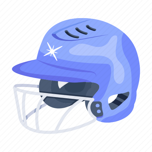 Sports helmet, baseball helmet, headwear, headgear, batting helmet icon - Download on Iconfinder