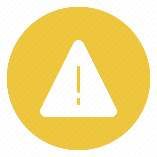 Alert, error, exclamation, notice, warning icon - Download on Iconfinder