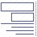 layout, left, vertical, align