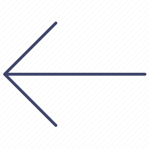 Left, arrow, backward, direction icon - Download on Iconfinder