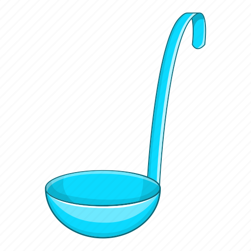Cartoon, cook, equipment, food, kitchen, ladle, utensil icon - Download on Iconfinder
