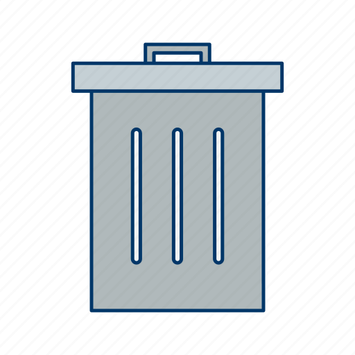 Delete, recycle bin, basic elements icon - Download on Iconfinder