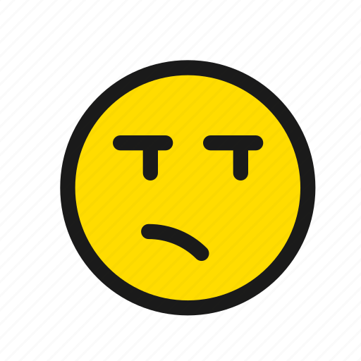 Feeling, annoyed, emoji, smiley, expression, upset, angry icon - Download on Iconfinder