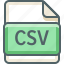 basic, csv, file, extension, format, type 