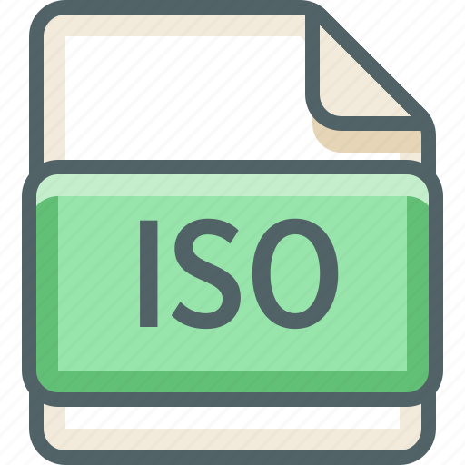 Basic, file, iso, extension, format, type, data icon - Download on Iconfinder