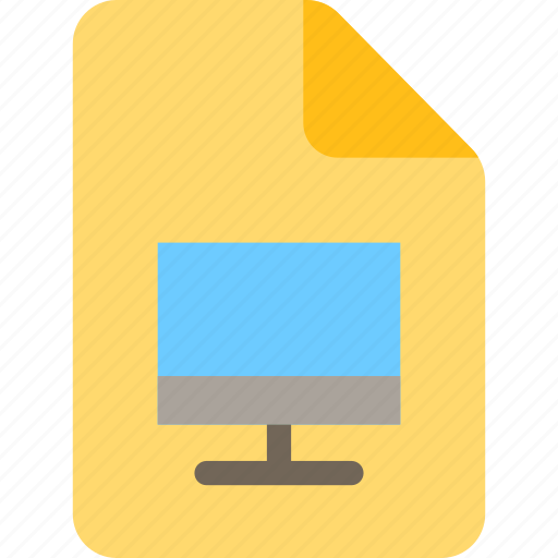 Computer, data, document, file, paper, technology icon - Download on Iconfinder
