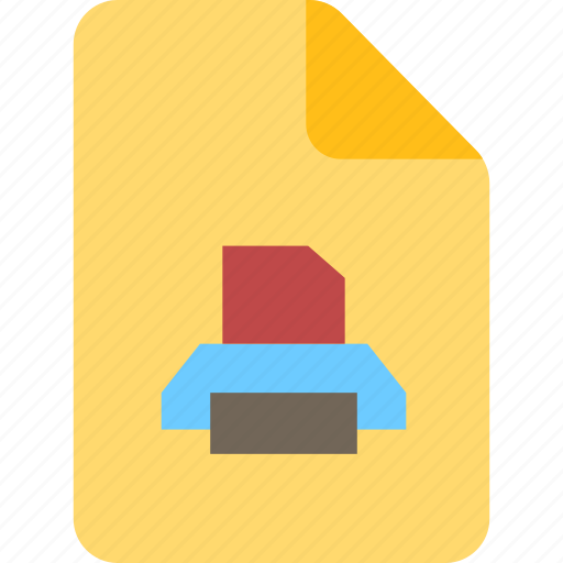 Data, document, file, paper, print icon - Download on Iconfinder