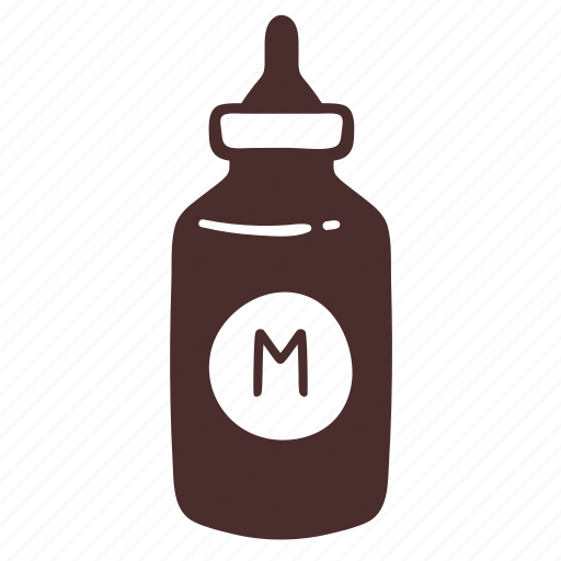 Mustard, bottle, sauce, condiment, cooking icon - Download on Iconfinder