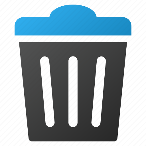 Delete, dustbin, recycle bin, remove, rubbish basket, trash can, trashcan icon - Download on Iconfinder