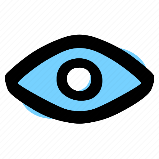 Eye, look, observer, watcher, password eye, viewer, overview icon - Download on Iconfinder