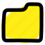 file, folder, storage, yellow folder 