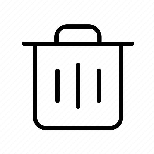 Delete, dustbin, recycle, remove, trash icon - Download on Iconfinder