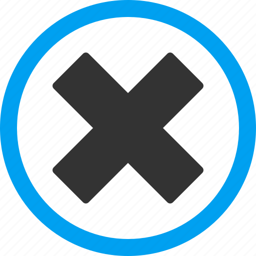 Cancel, close, delete, erase, remove, x cross, x-cross icon - Download on Iconfinder