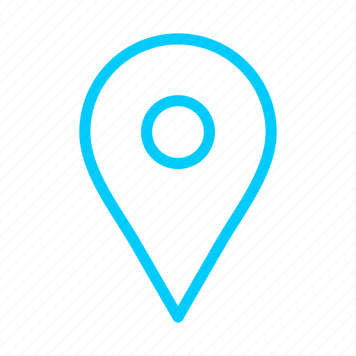 Blue, arrow, arrows, direction, maps, point icon - Download on Iconfinder