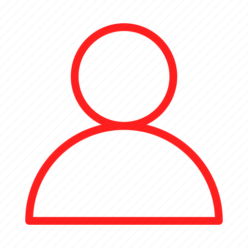 user icon red