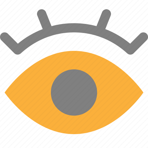Eye, eyeball, eyesight, vision, optical, eyelash, woman icon - Download on Iconfinder
