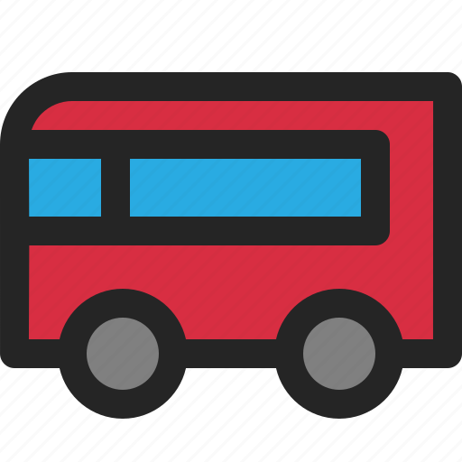 Bus, transportation, vehicle, public, travel, automobile, tourist icon - Download on Iconfinder