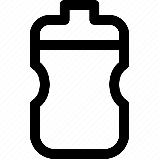 Sport, bottle, water, container, drink, flask, fitness icon - Download on Iconfinder