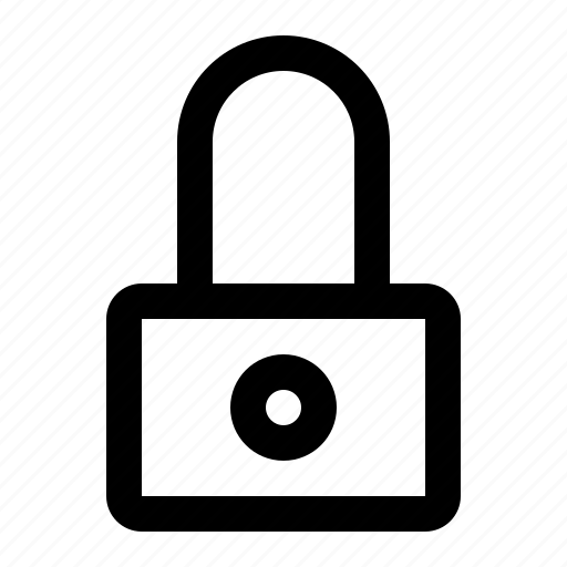 Lock, ui, protection, essential, locked, basic, padlock icon - Download on Iconfinder