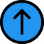 arrow, up, circle, business, user, technology, interface 