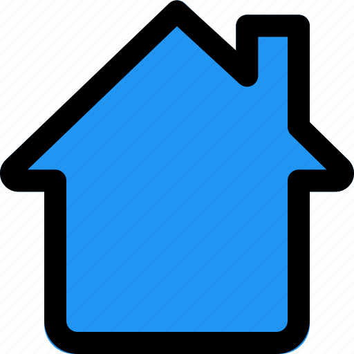 House, with, chimney, business, user, technology, interface icon - Download on Iconfinder