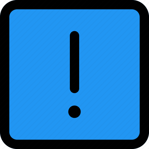 Warning, square, business, user, technology, interface icon - Download on Iconfinder