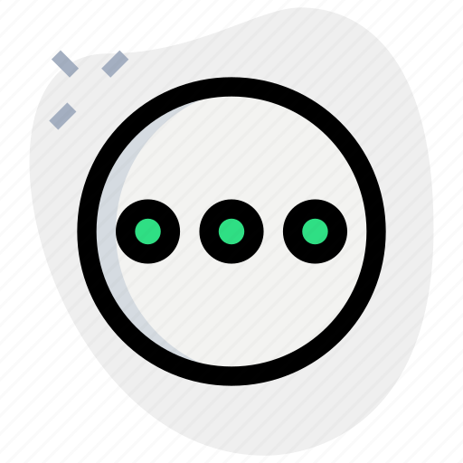Ellipsis, circle, business, user, technology, interface icon - Download on Iconfinder