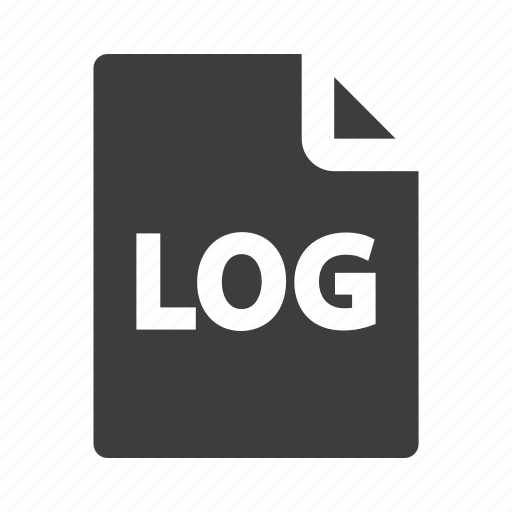 File, format, log, log file icon - Download on Iconfinder
