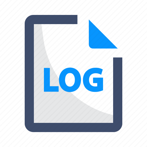 File, format, log, log file icon - Download on Iconfinder