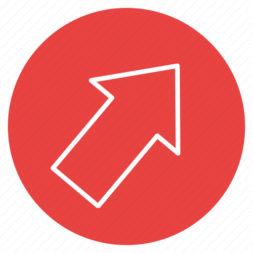 Arrow, direction, right, up icon - Download on Iconfinder