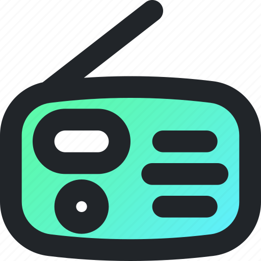 Ui, radio, sound, music, broadcast, audio, voice icon - Download on Iconfinder