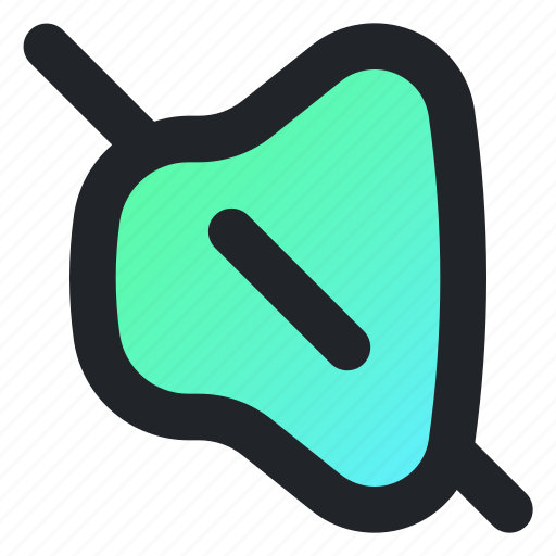 Ui, silent, sound, audio, music, speaker, mute icon - Download on Iconfinder