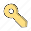 access, key, basic ui 