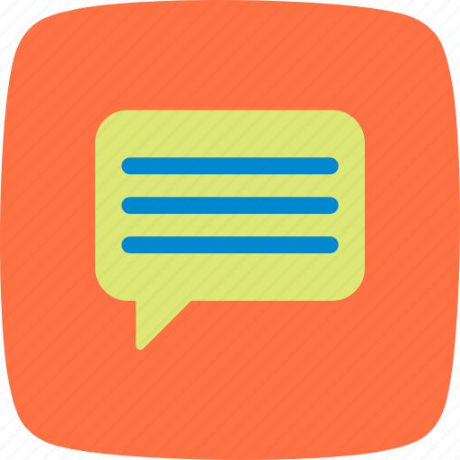 Chat, conversation, message icon - Download on Iconfinder