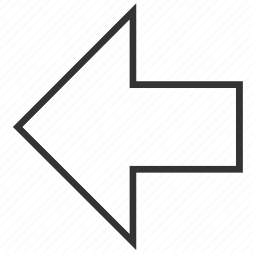 Arrow, back, backward, direction, left, previous, return icon - Download on Iconfinder