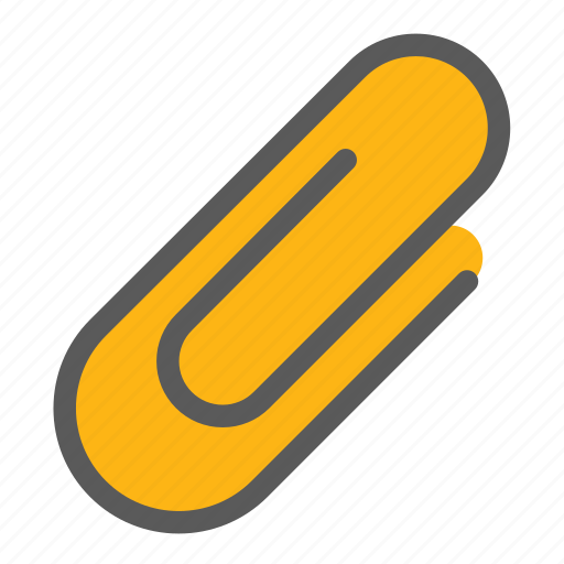 Attach, attachment, file, paperclip icon - Download on Iconfinder