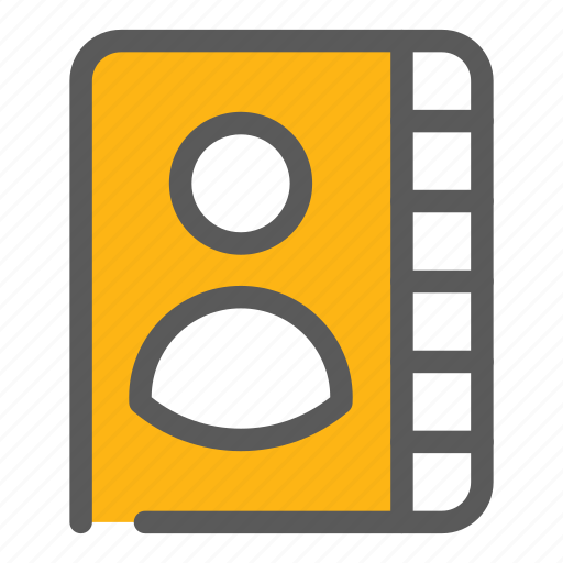 Addressbook, contact, directory, yellow pages icon - Download on Iconfinder