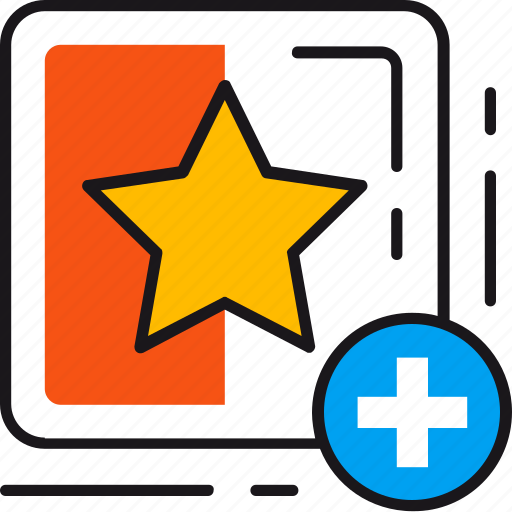 Favorite, award, plus, star, winner, add, badge icon - Download on Iconfinder