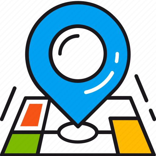 Location, direction, gps, map, marker, navigation, pointer icon - Download on Iconfinder