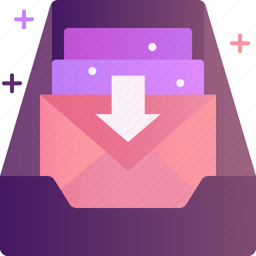 Inbox, communication, email, envelope, letter, message, recieve icon - Download on Iconfinder