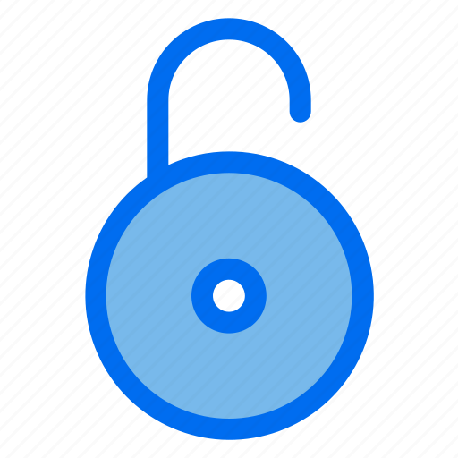 Open, padlock, locked, safety icon - Download on Iconfinder