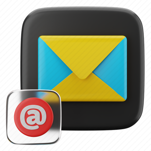 Email, mail, message, letter, envelop, communication 3D illustration - Download on Iconfinder